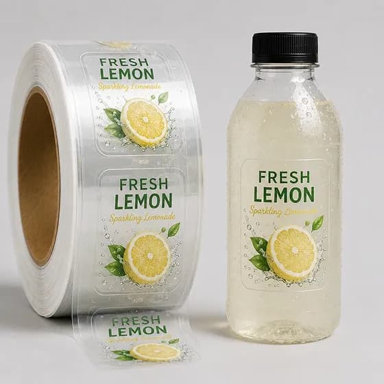 Label Transparan